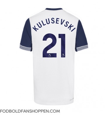 Tottenham Hotspur Dejan Kulusevski #21 Hjemmebanetrøje 2024-25 Kortærmet